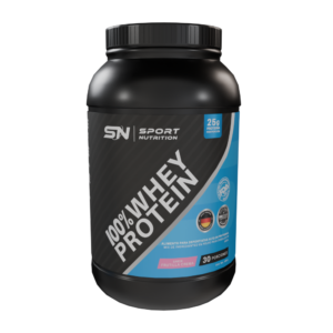 100% Whey Protein Frutilla Crema